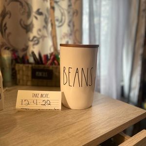 Rae Dunn bean canister